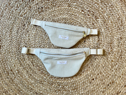 Sacs banane parent/enfant Écru