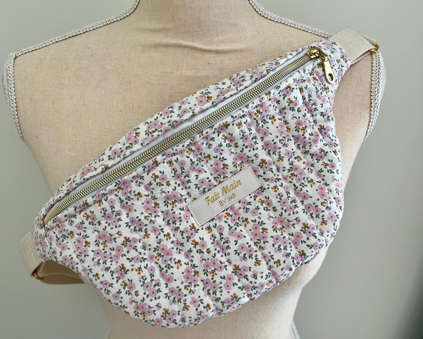 Sac banane matelassée taille M