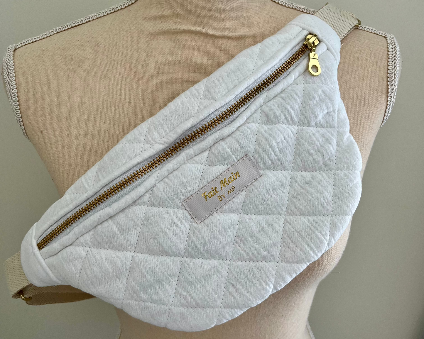 Sac banane matelassée taille M