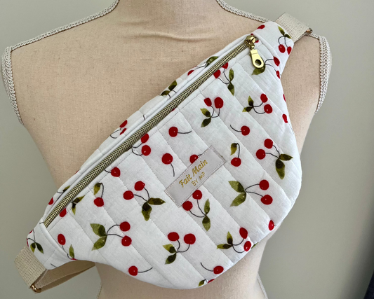 Sac banane matelassée taille M